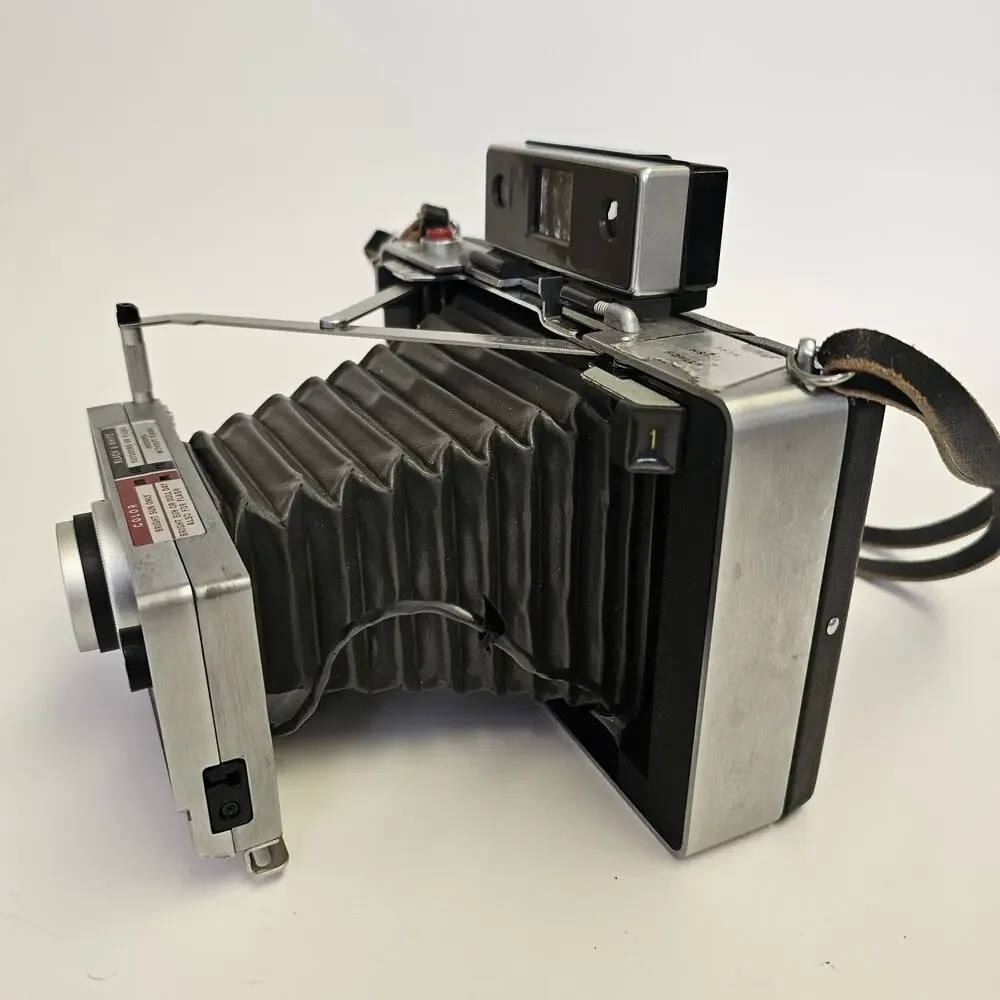 Vintage Polaroid Automatic 100 Land Camera Film Decorative Design
